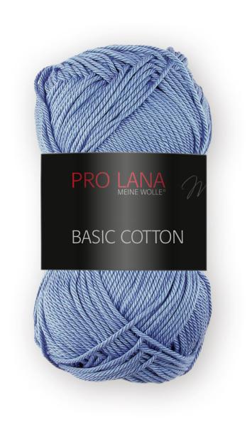 Baumwollgarn Basic Cotton Fb.55 Jeansblau von Pro Lana